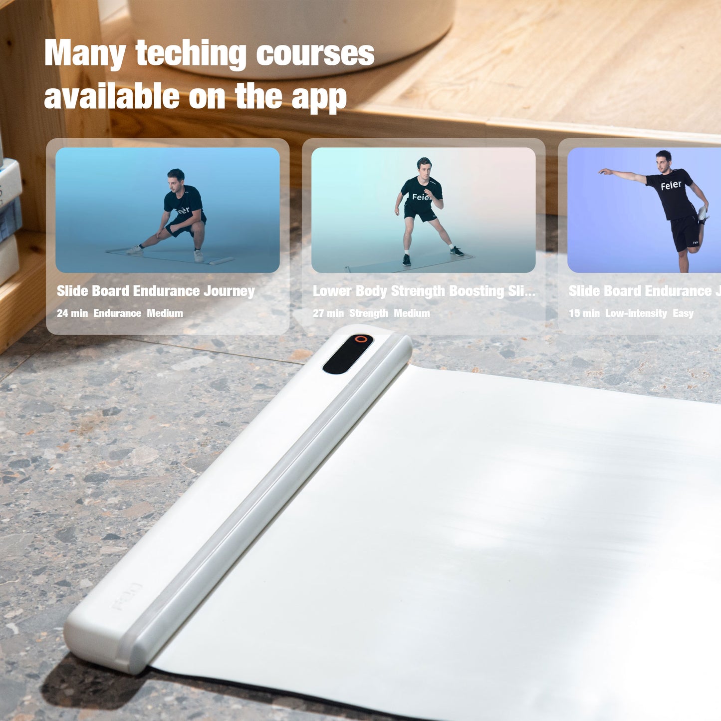 FEIER Smart Somatosensory Slide Board